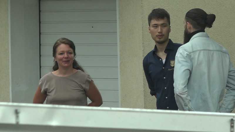 Britta Vogelberg (l.) bei einem KRD-Seminar in Bergisch Gladbach 2023.