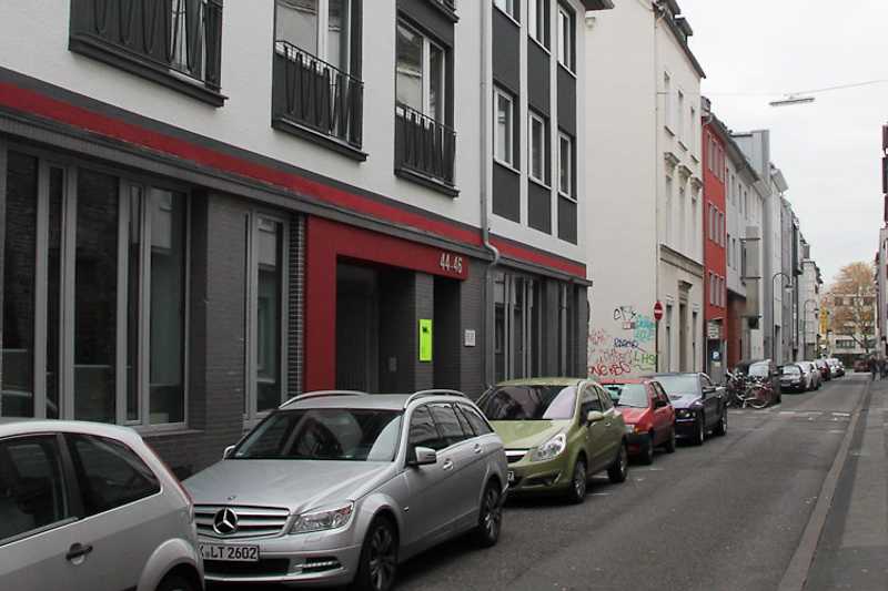 Ein Bild der Probsteigasse 